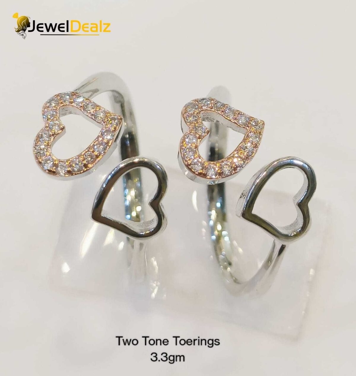 Toe Ring in Sterling Silver Pure 925 BIS Hallmarked