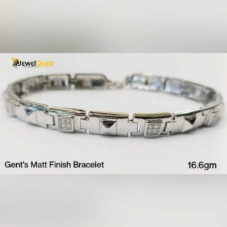 Gents Bracelet in Sterling Silver Pure 925 BIS Hallmarked