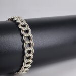 Hollow Gents Bracelets in Sterling Silver Pure 925 Hallmarked