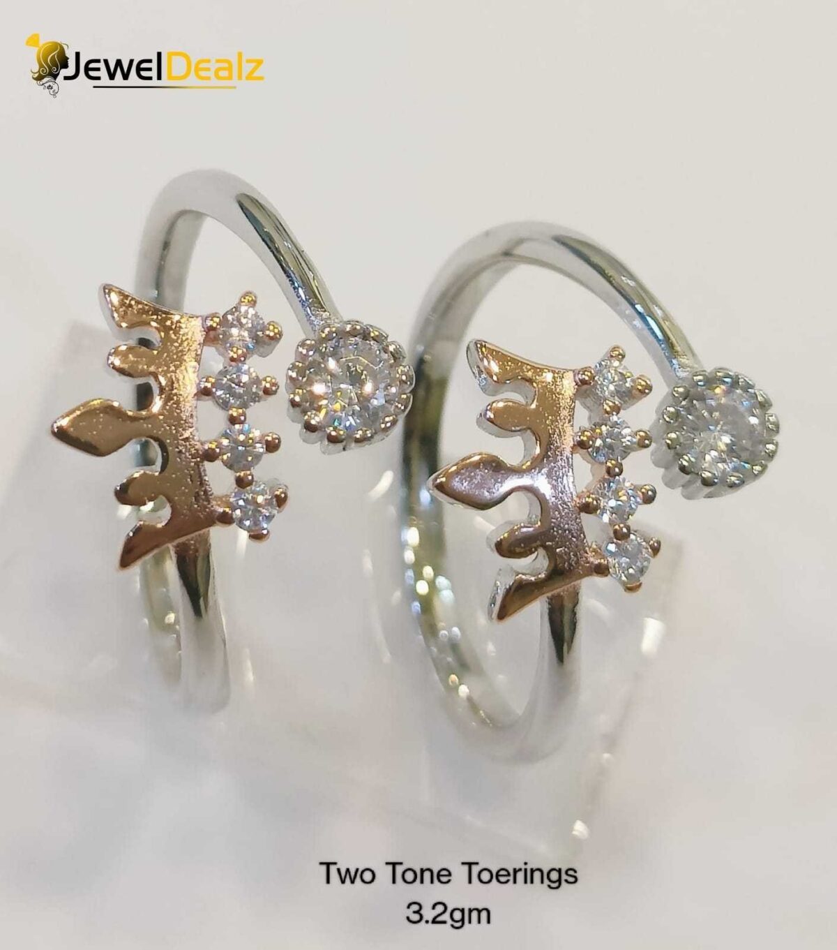 Toe Ring in Sterling Silver Pure 925 BIS Hallmarked - Image 1