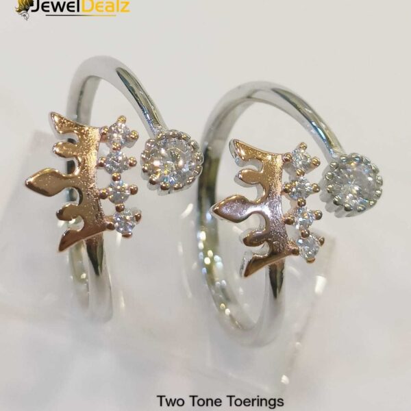 Toe Ring in Sterling Silver Pure 925 BIS Hallmarked