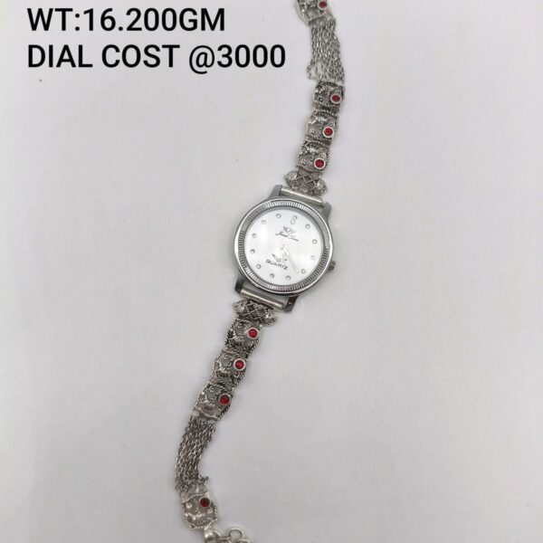 Stunning Silver Ladies Watch in Pure Silver 925 BIS Hallmarked