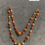 Temple Half Necklace With Earing in Pure Silver 925 BIS Hallmarked
