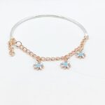 Stunning Charm Ladies Bracelet in Sterling Silver Pure 925