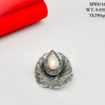 Lustrous Pearl Brooch in Pure Silver 925 BIS Hallmarked