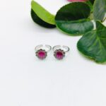 Toe Ring in Sterling Silver Pure 925 BIS Hallmarked