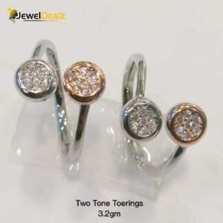 Toe Ring in Sterling Silver Pure 925 BIS Hallmarked