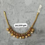 Temple Half Necklace in Pure Silver 925 BIS Hallmarked