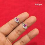 Jaipuri Toe Ring in Sterling Silver Pure 925 BIS Hallmarked