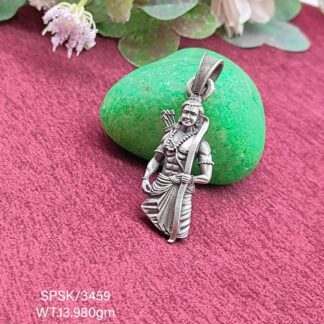 Shri Ram Locket in Pure Silver 925 BIS Hallmarked