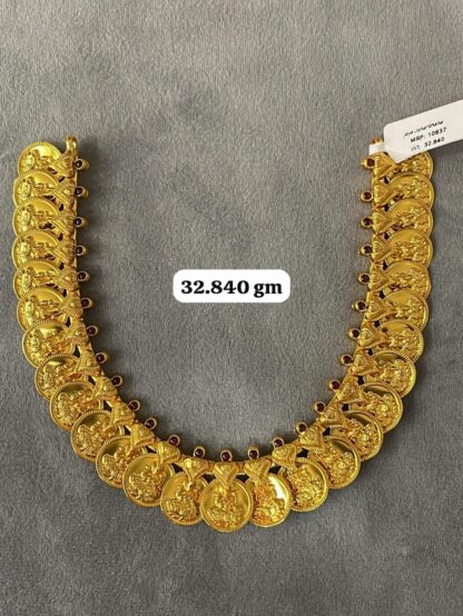 Temple Half Necklace in Pure Silver 925 BIS Hallmarked