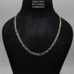 Gents Solid Chain in Sterling Silver Pure 925 Hallmarked