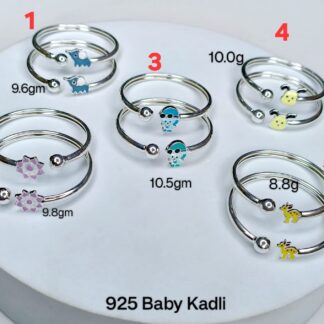 Baby Bala Cartoon in Pure Silver 925 Hallmarked