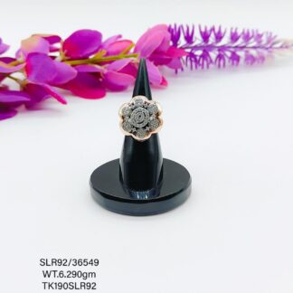 Adjustable Stunning Cocktail  Ladies Ring in Sterling Silver 925