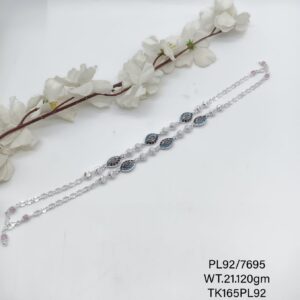 Payal/Anklet in Pure 925 Silver BIS Hallmarked