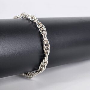 Hollow Gents Bracelets in Sterling Silver Pure 925 Hallmarked
