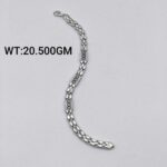 Men's Turkish Bracelet in Sterling Silver Pure 925 BIS Hallmarked