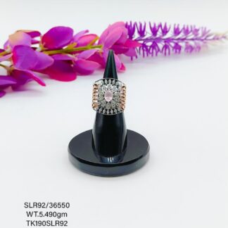 Adjustable Stunning Cocktail  Ladies Ring in Sterling Silver 925