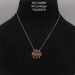 Elegant Tree Pendent Necklace in Sterling Silver925