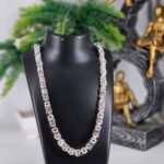 Hollow Gents Chain in Sterling Silver Pure 925 Hallmarked