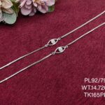 Elegant Payal/Anklet in Pure 925 Silver BIS Hallmarked