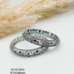 Casting Silver Bangles In Antique Touch 925 BIS Hallmarked