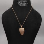 Chain with leo Pendent in Sterling Silver