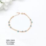 Stunning Beads Bracelet in Sterling Silver Pure 925