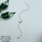 Stunning floral Bracelet in Sterling Silver Pure 925