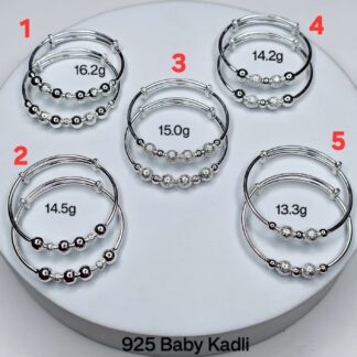 Baby Bala Balls in Pure Silver 925 Hallmarked