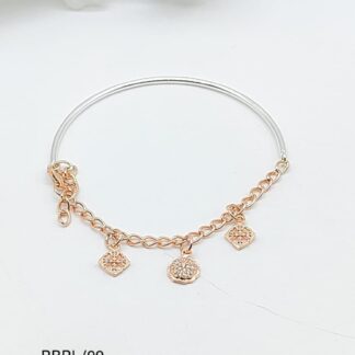Stunning Charm Ladies Bracelet in Sterling Silver Pure 925