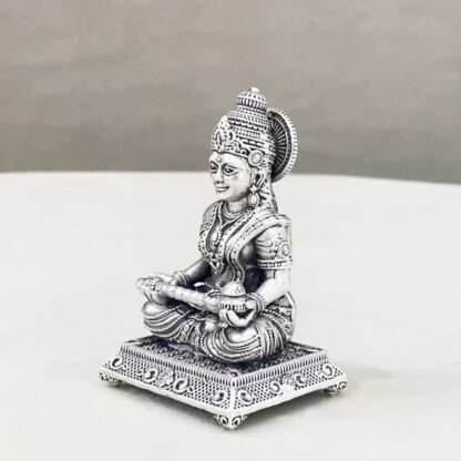 Annapoorna Peetam Pure Silver Idol - Image 4