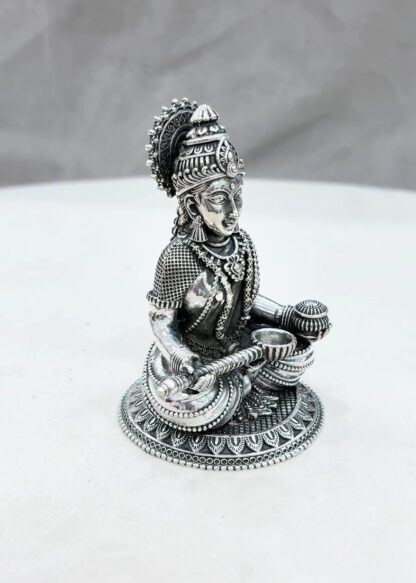 Maa Annapoorna Pure Silver Idol - Image 2