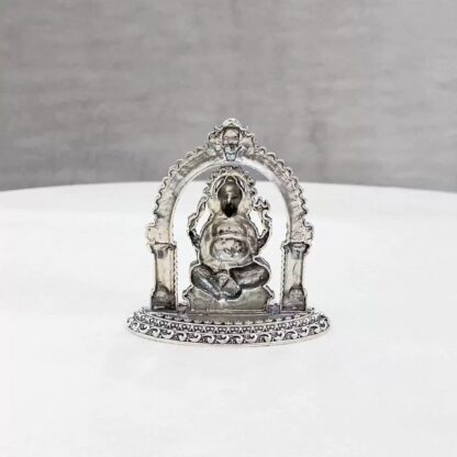 Arch Ganesh Pure Silver Idol - Image 3