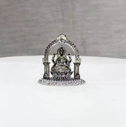 Arch Lakshmi Pure Silver Idol - Image 3