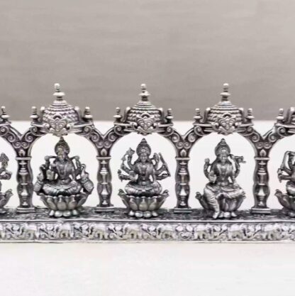 Ashtalakshmi Straight Arch Pure Silver Idol - Image 3