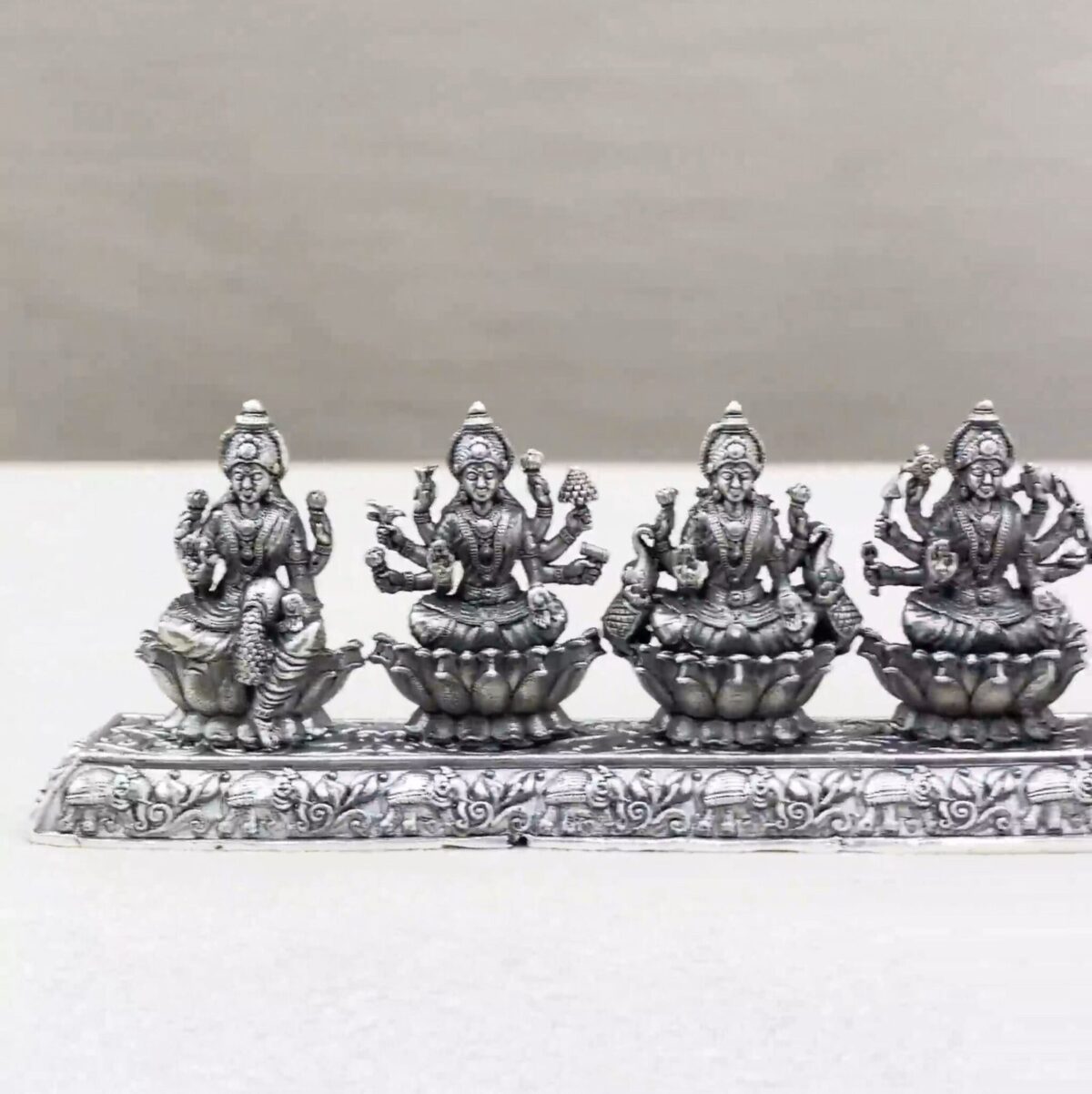 Ashtalakshmi Straight Pure Silver Idol - Image 2