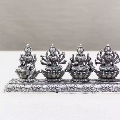 Ashtalakshmi Straight Pure Silver Idol - Image 2