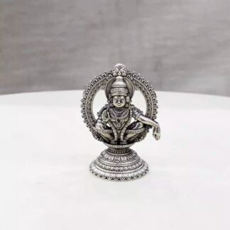 Ayyappa Swamy Pure Silver Idol