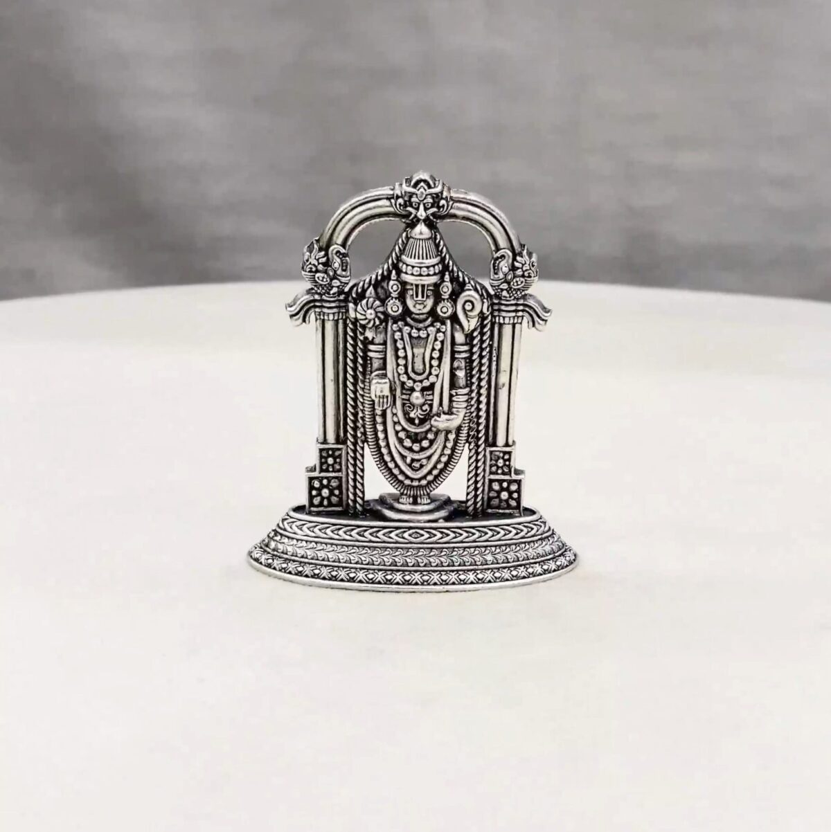 Balaji Pure Silver Idol - Image 1