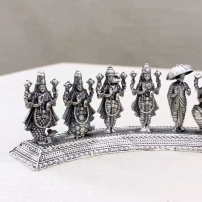 Dasavtar Curve Pure Silver Idol - Image 2