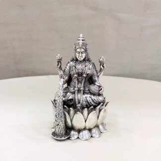 Pure Silver Maa Dhanalakshmi Idol