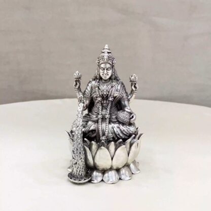 Pure Silver Maa Dhanalakshmi Idol
