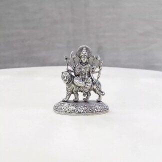 Durga Devi Pure Silver Idol