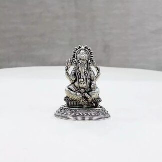 Ganesh Pure Silver Idol