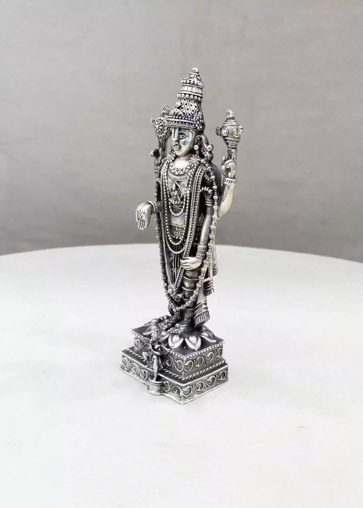 Garuda Balaji Pure Silver 3D Idol - Image 4