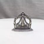 Half Balaji Arch Silver Idol
