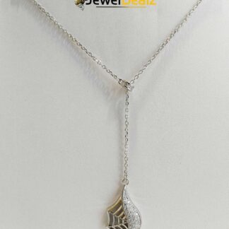 Chain with Stylish Pendent in Sterling Silver Pure 925 BIS Hallmarked
