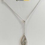 Chain with Stylish Pendent in Sterling Silver Pure 925 BIS Hallmarked