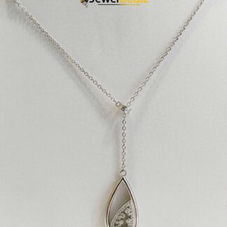 Chain with Stylish Pendent in Sterling Silver Pure 925 BIS Hallmarked